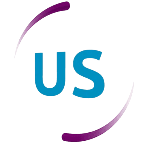 Universally Speaking logo